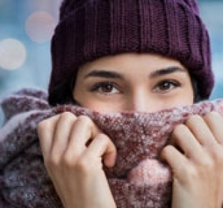 Toc...Toc...Toc...Quem bate? É o frio! Não adianta bater!
