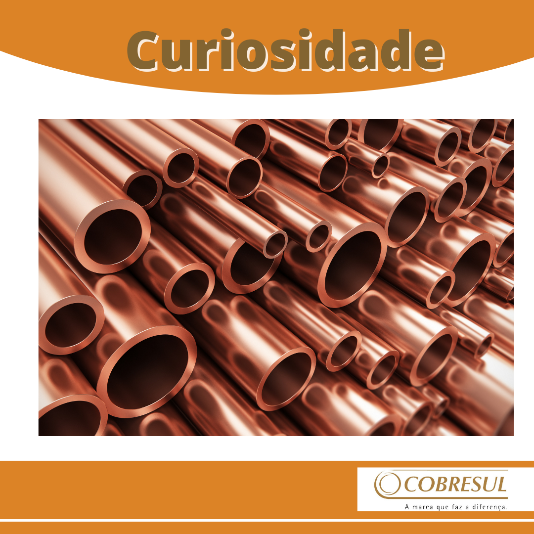 Quais produtos possuem mais cobre?